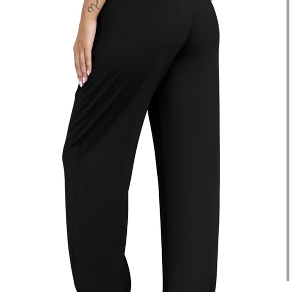 UEU High Waisted Flowy Yoga Joggers with Pockets Perfect for Lounge Sz M/L NWT - Picture 6 of 6